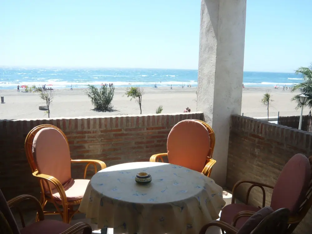 Résidence Tolle Ferienwohnung in Torrox Costa mit Beheiztem gemeinsamem Pool und Meerblic