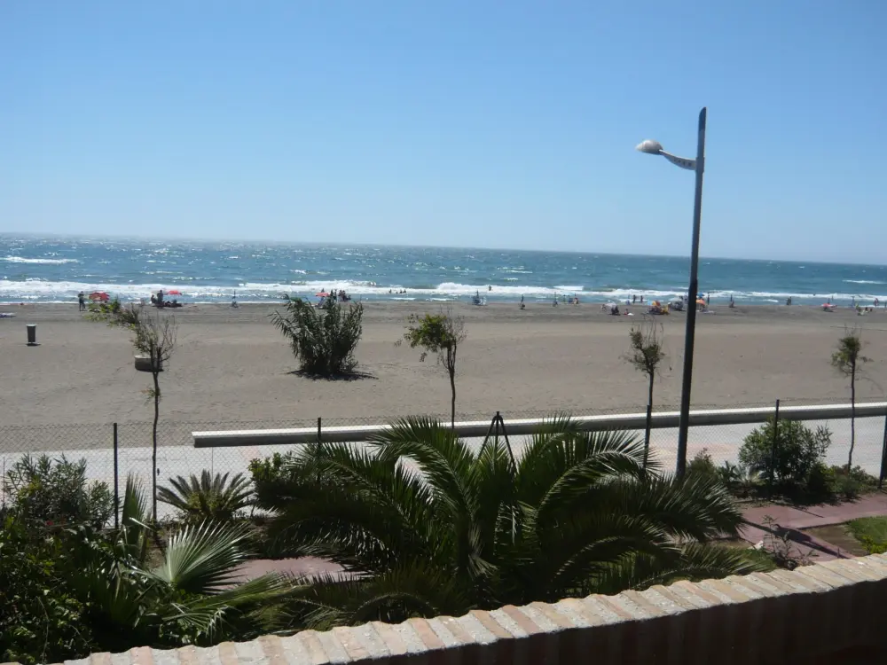Résidence Wohnung in Torrox Costa mit Großem gemeinsamem Pool und Meerblick