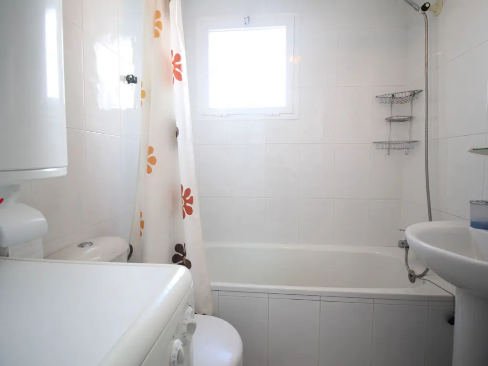 Résidence Wohnung in Torrox Costa mit Großem gemeinsamem Pool und Meerblick