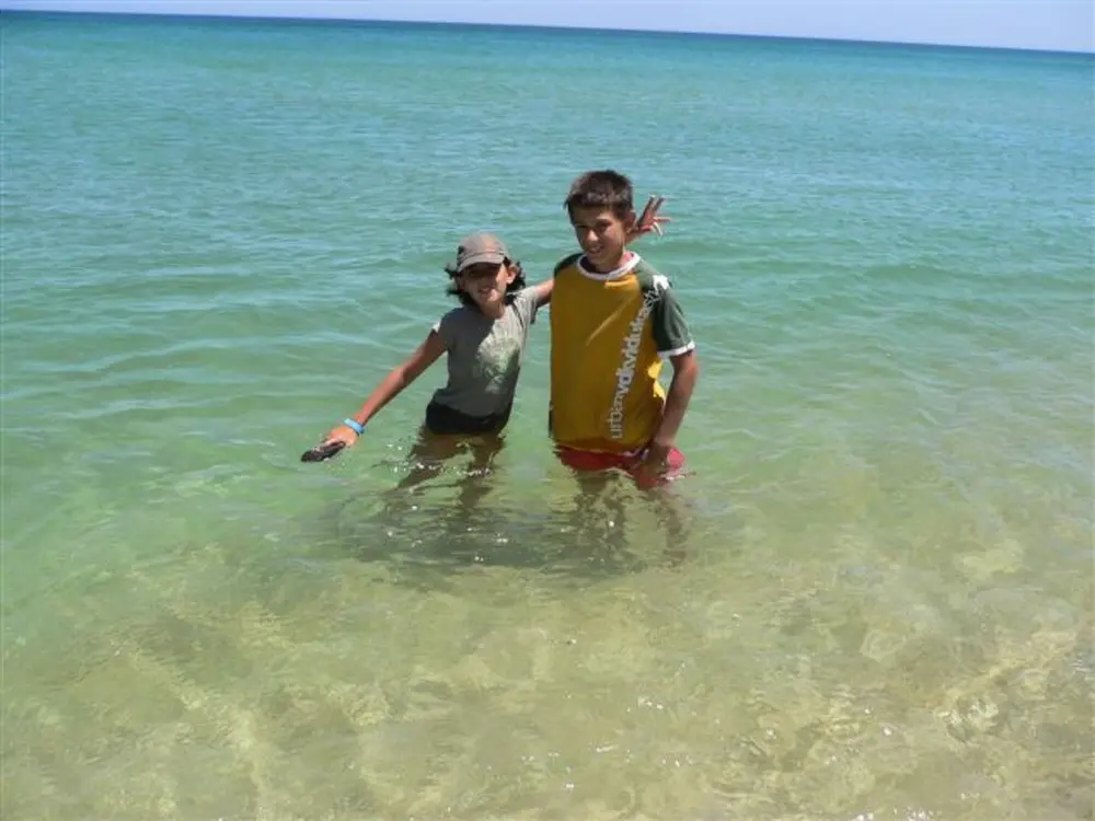 Résidence Wohnung in Torrox Costa mit Großem gemeinsamem Pool und Meerblick