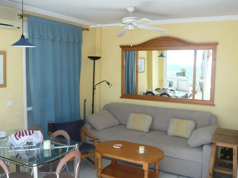 Résidence Wohnung in Torrox mit Großem gemeinsamem Pool und Meerblick