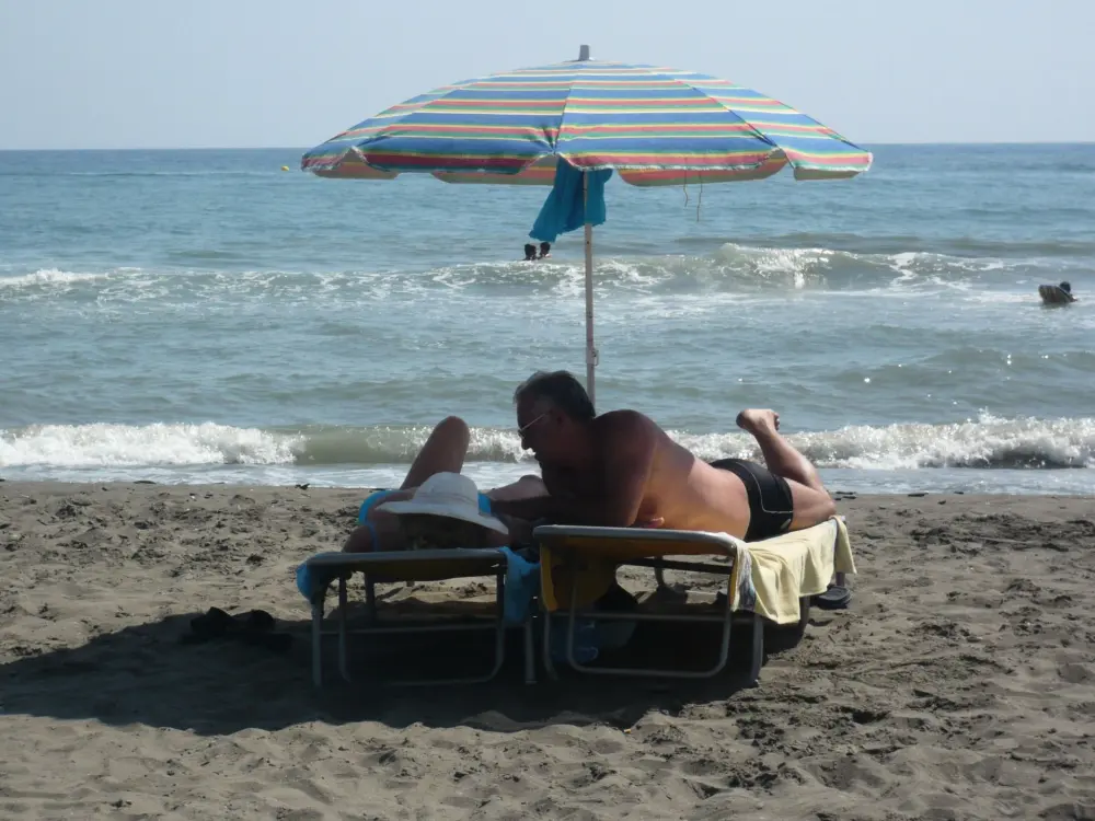 Résidence Wohnung in Torrox mit Großem gemeinsamem Pool und Meerblick