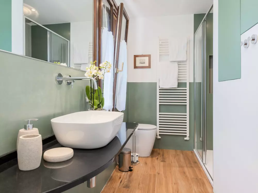 Résidence Casa dell'Aviatore große Gartenterrasse