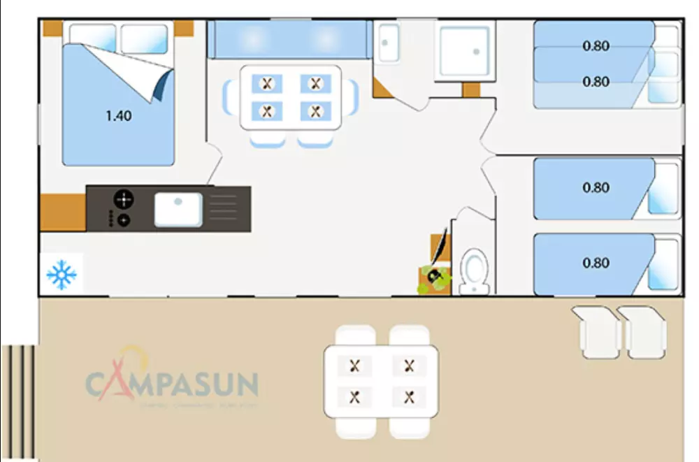 Campasun Camping de l’Aigle 3 étoiles★★★