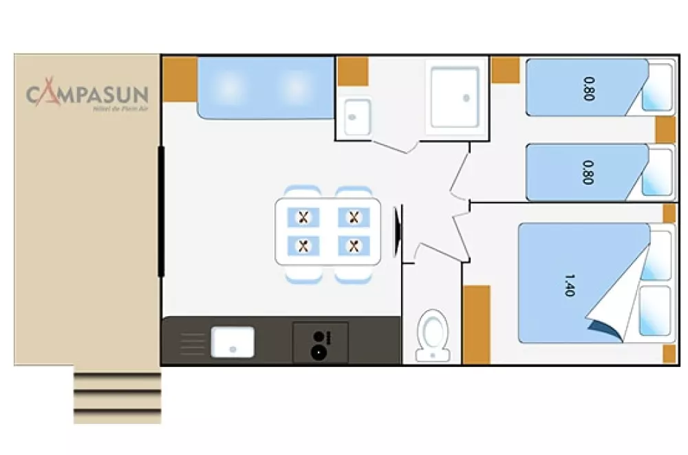 Campasun Camping de l’Aigle 3 étoiles★★★