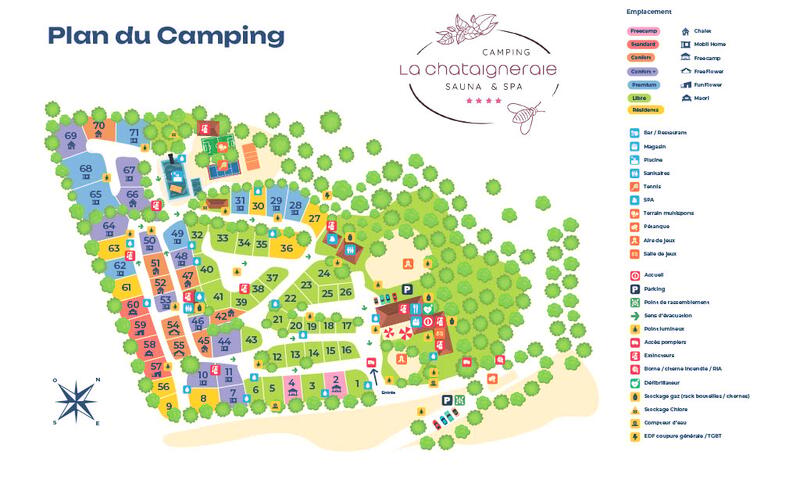 Flower Camping La Chataigneraie **** - Anneyron - 12