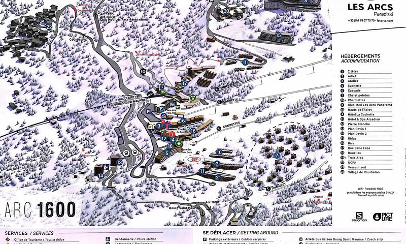 France - Alpes et Savoie - Arcs 1600 - Résidence Adret