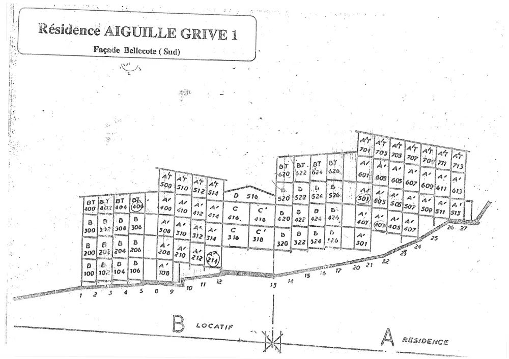 Résidence Aiguille Grive Bat I