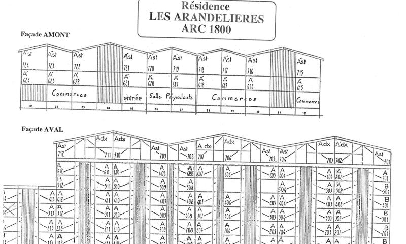 France - Alpes et Savoie - Arcs 1800 - Résidence Arandelieres