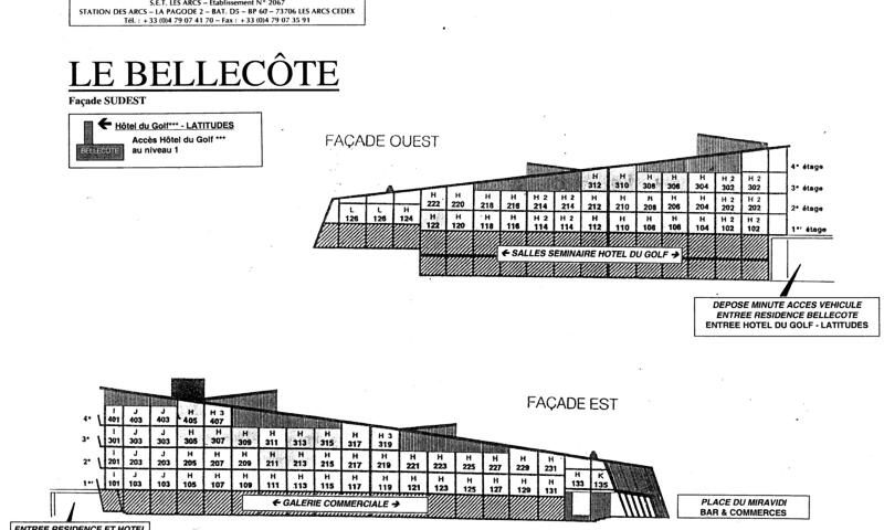 France - Alpes et Savoie - Arcs 1800 - Résidence Bellecote