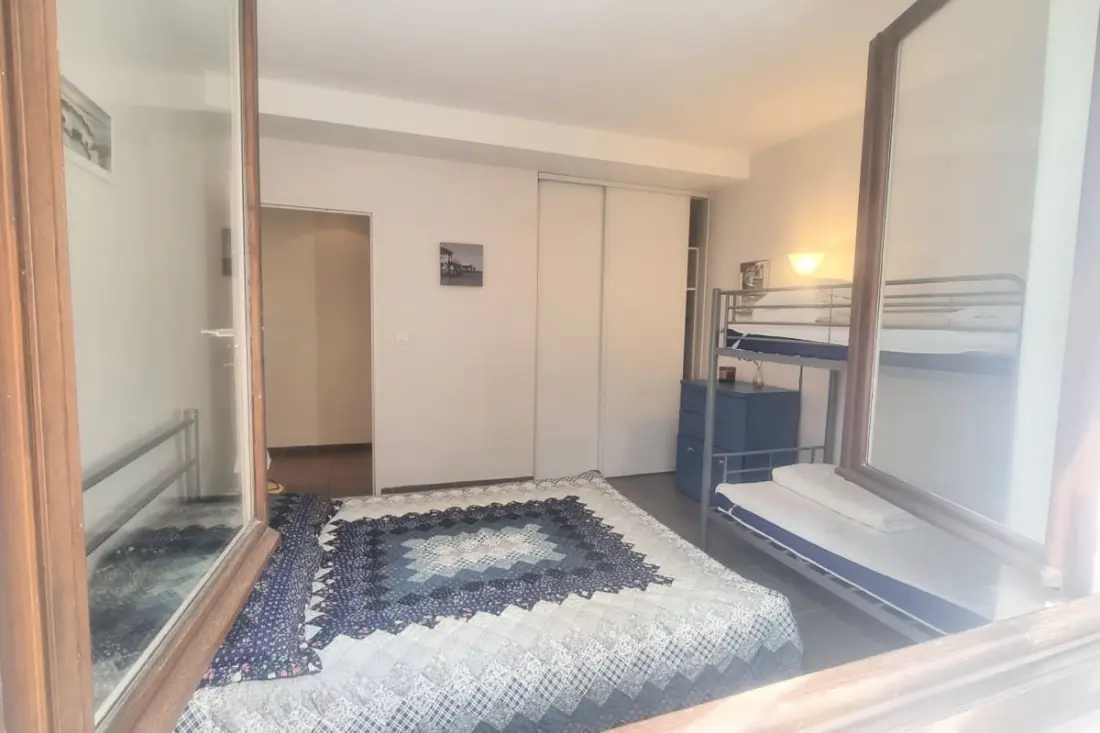 Grand Appart Familial Avec Jardin, Proche Plage