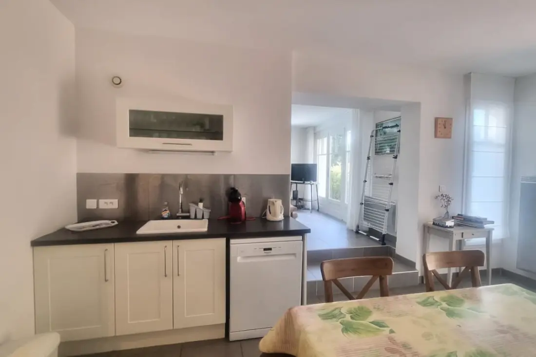 Grand Appart Familial Avec Jardin, Proche Plage