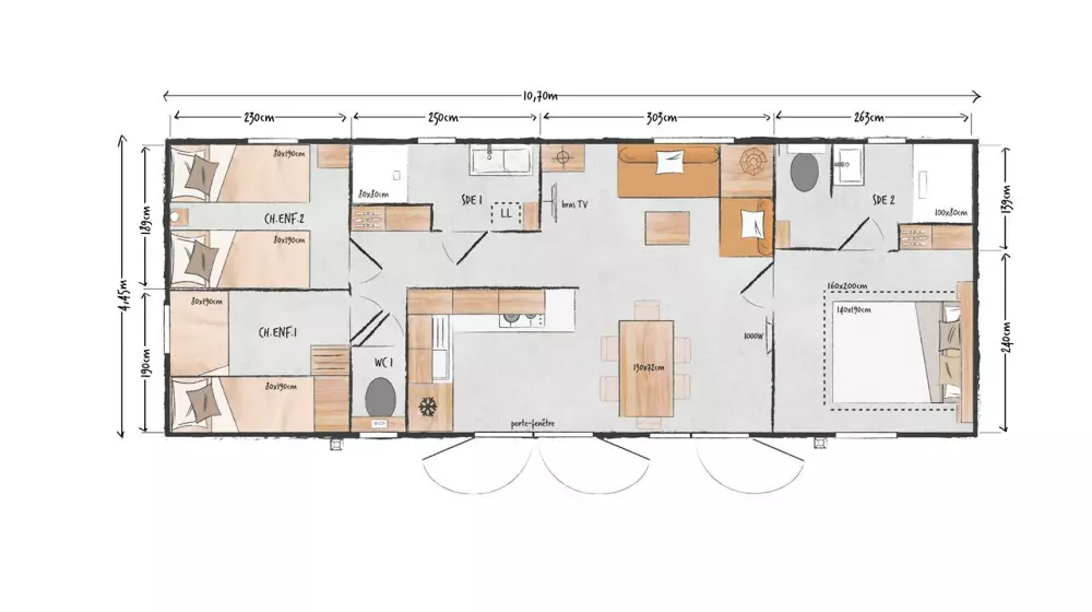 Camping Paradis Le Pearl4 étoiles★★★★
