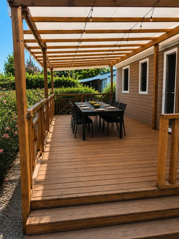 Résidence Camping Del Mar - Mobilhome 3 Chambres à Argelès