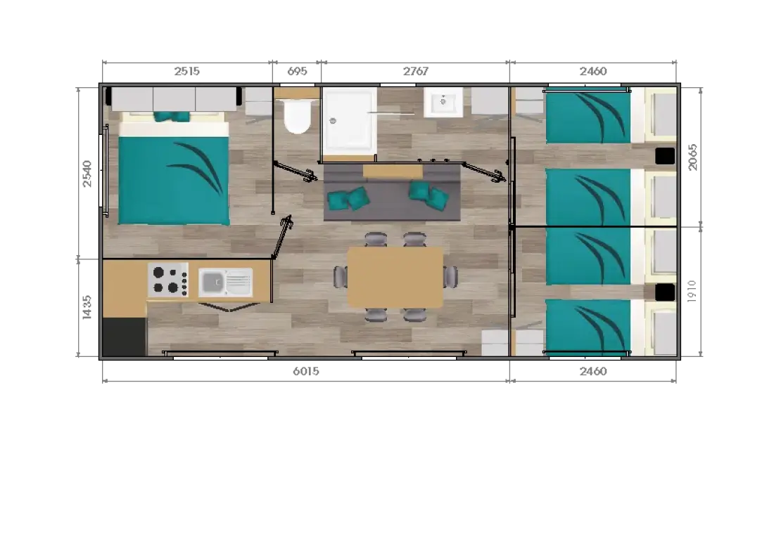 Camping Paradis le Coiroux4 étoiles★★★★
