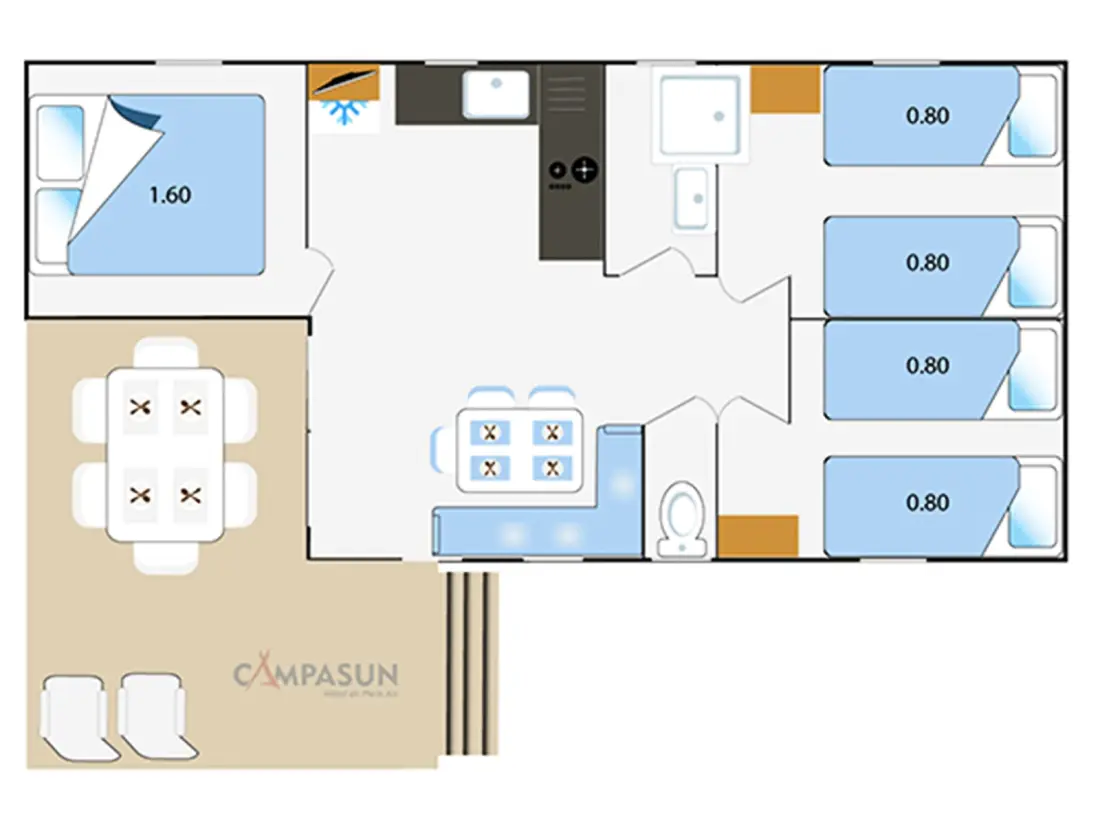Campasun Camping International Aups 4 étoiles★★★★