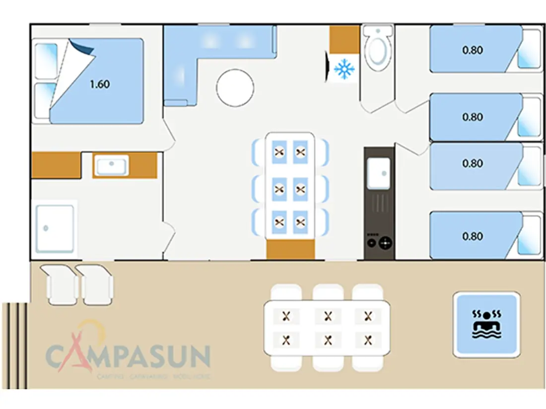 Campasun Camping International Aups 4 étoiles★★★★