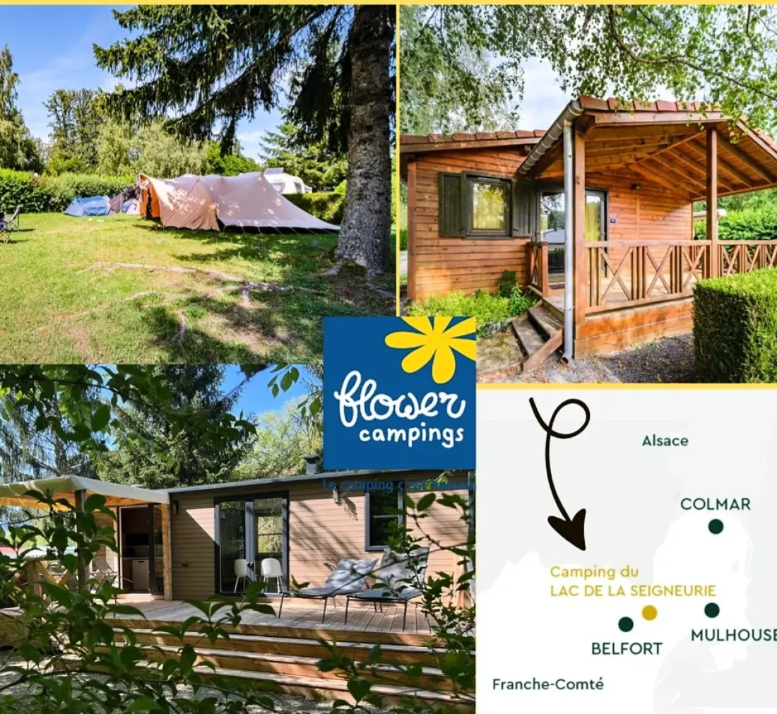Flower Camping du Lac de la Seigneurie 3 étoiles★★★