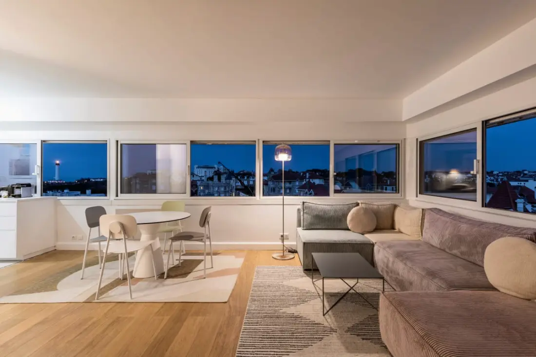 Duplex Panoramique à Biarritz, Vue Sur Mer &amp; Phare