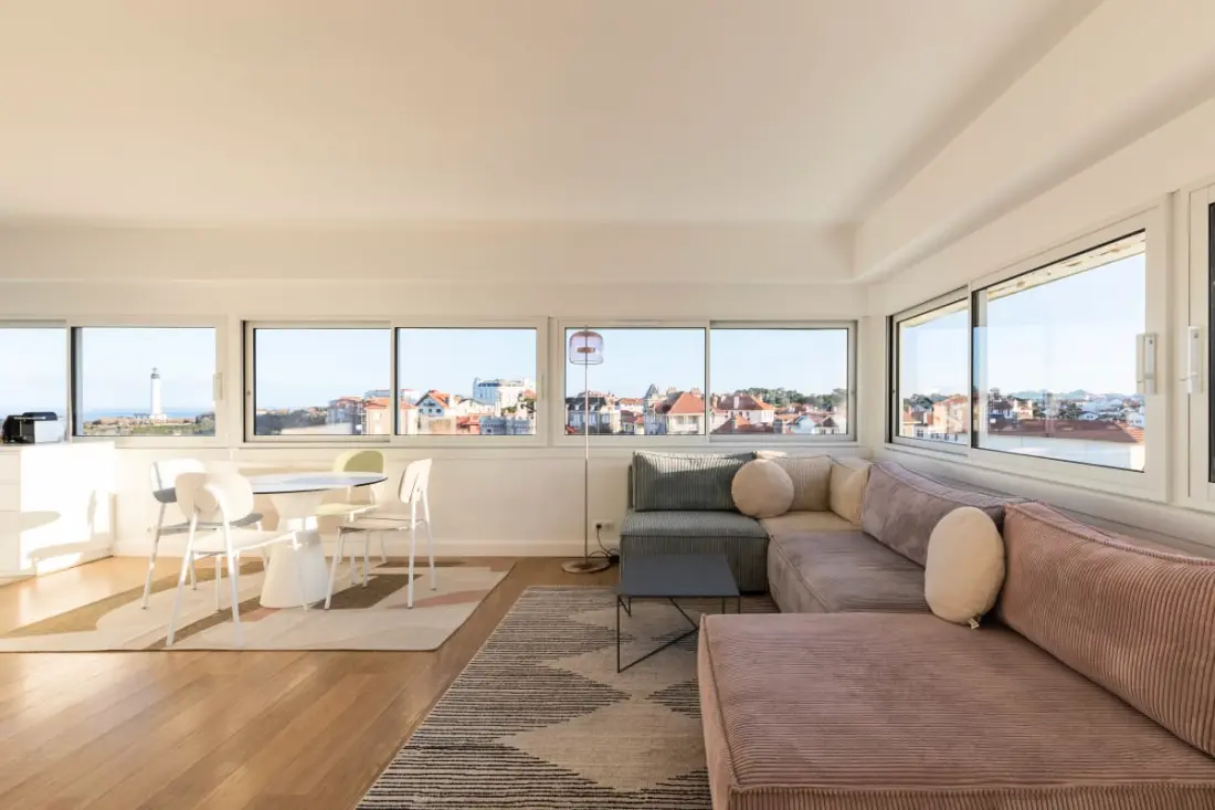 Duplex Panoramique à Biarritz, Vue Sur Mer &amp; Phare
