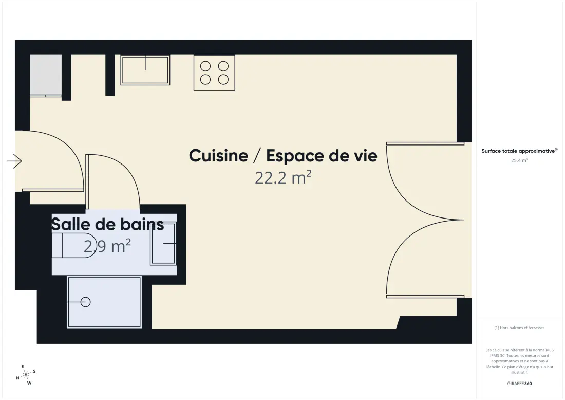 Studio à Biscarrosse