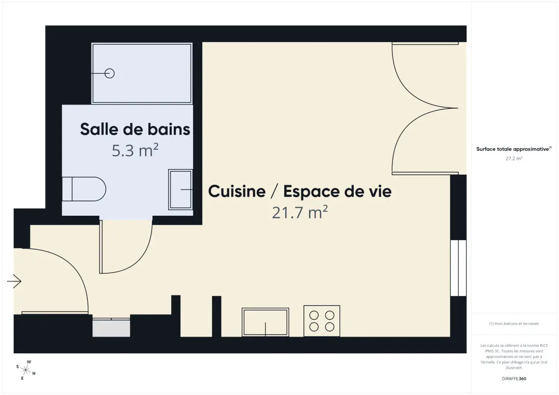 Studio à Biscarrosse