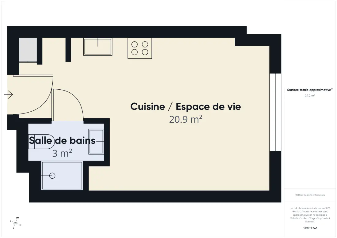 Studio à Biscarrosse
