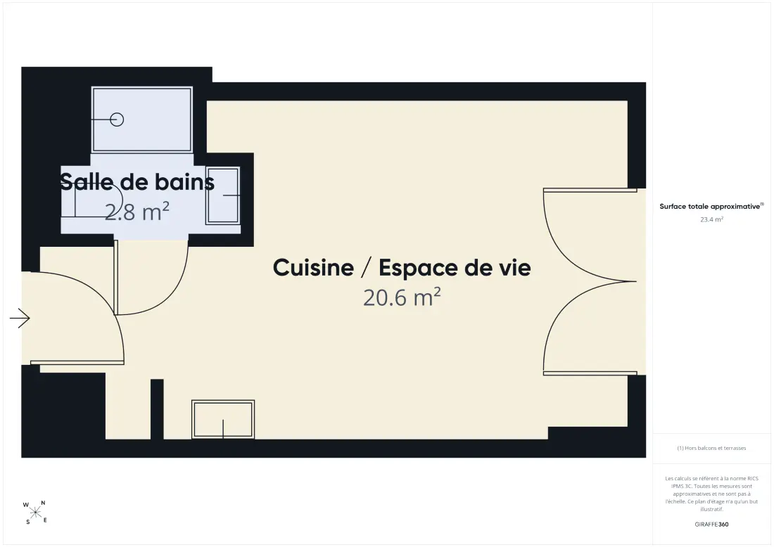 Studio à Biscarrosse