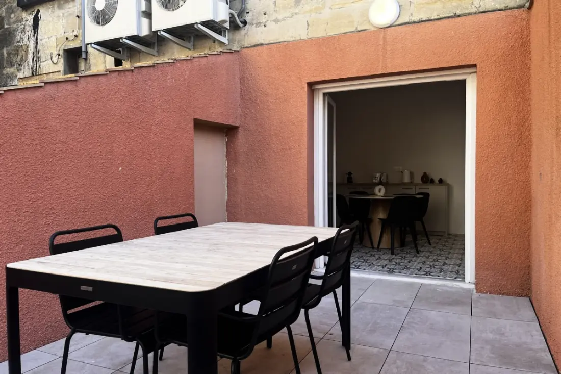 Appartement T3 Pour 4 Personnes, Climatisation, Terrasse - Gare Saint-jean
