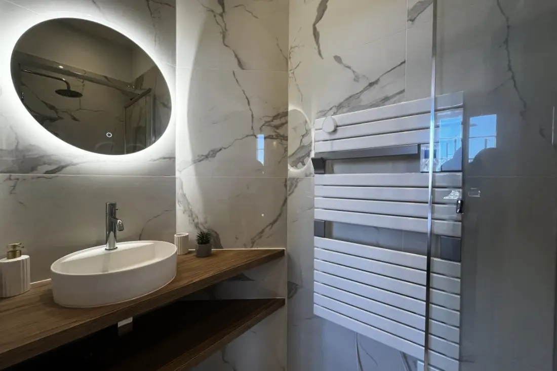 Appartement T3 Pour 4 Personnes, Climatisation, Terrasse - Gare Saint-jean