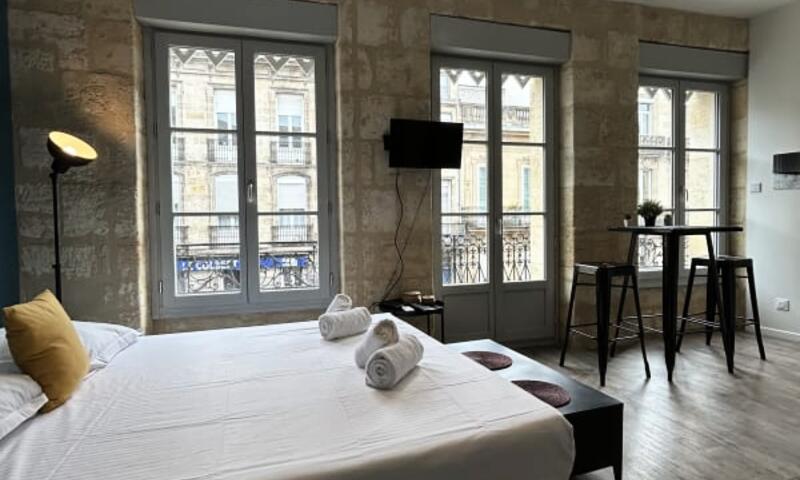 Superbe Appartement Avec Climatisation Et Belle Pierre Bordelaise Pour 2p - - Bordeaux - 2