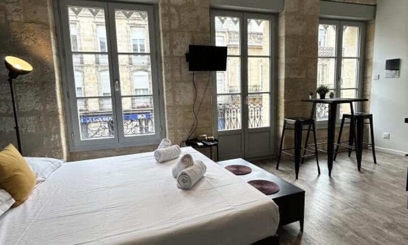 Superbe Appartement Avec Climatisation Et Belle Pierre Bordelaise Pour 2p - - Bordeaux - 4