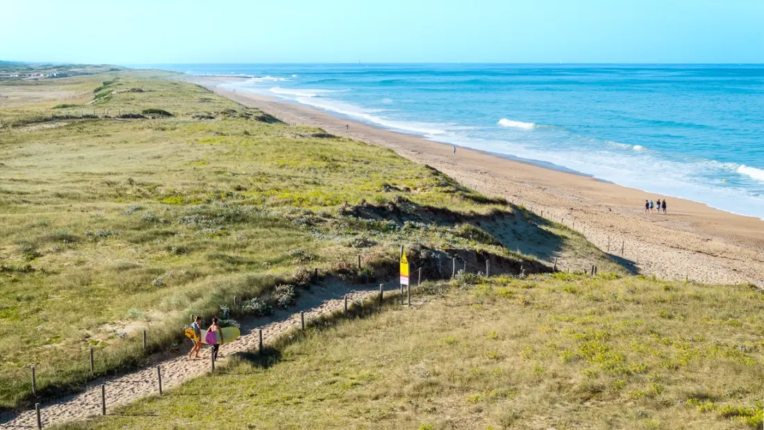Camping Les Dunes 51 étoiles★ - Plage