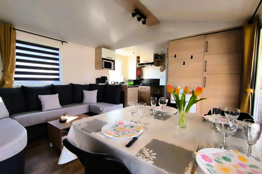 Résidence Camping Mar Estang - ✨ Mobil-home Cosy 2 Ch - 6 Pers