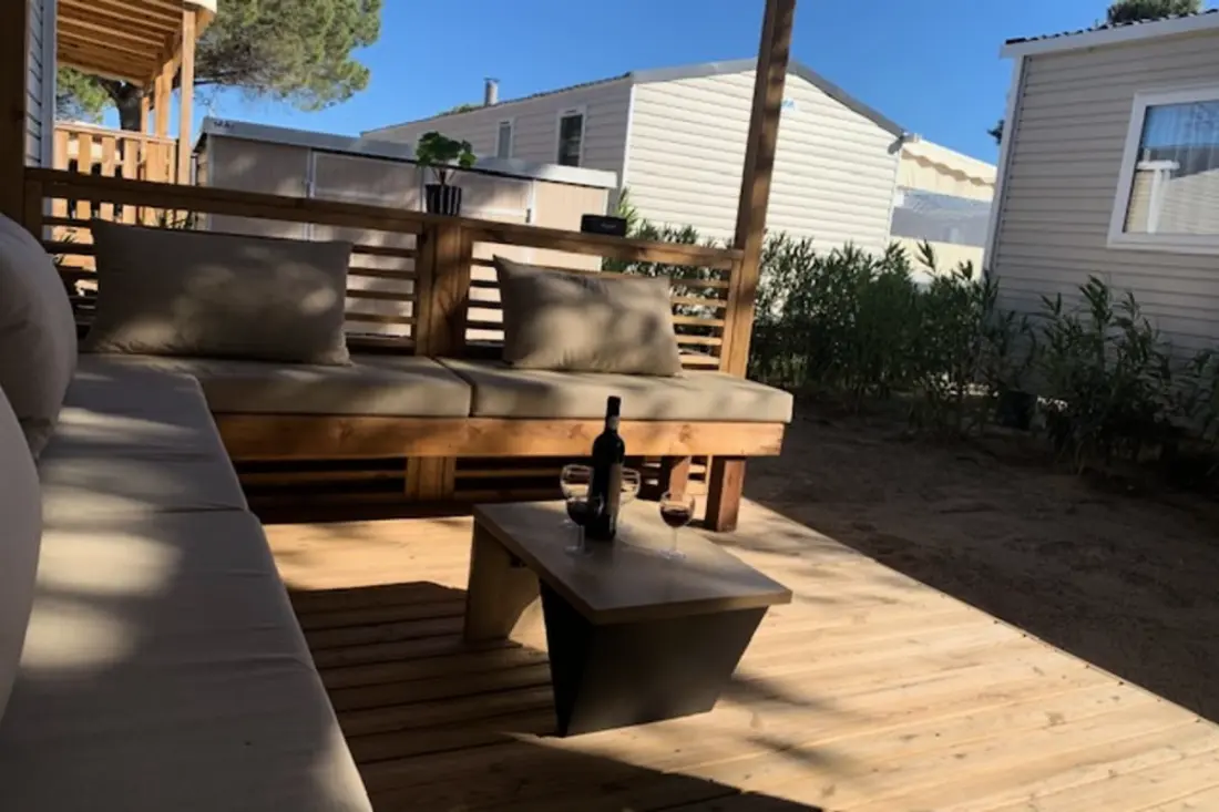 Résidence Camping Mar Estang - Mobil-home 8pers – Proche Des Plages Et Piscine
