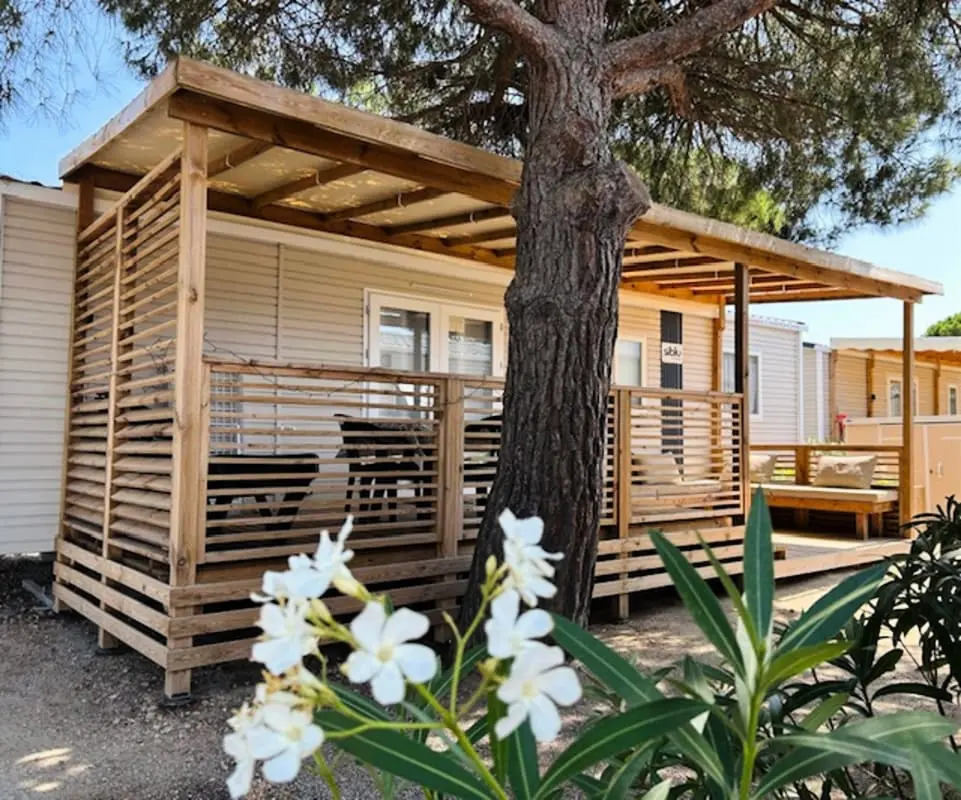 Résidence Camping Mar Estang - Mobil-home 8pers – Proche Des Plages Et Piscine