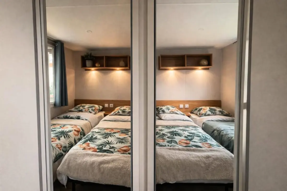 Résidence Camping Mer Et Soleil D'oléron - Mobil-home 3 Chambres 1 Salle De Bain
