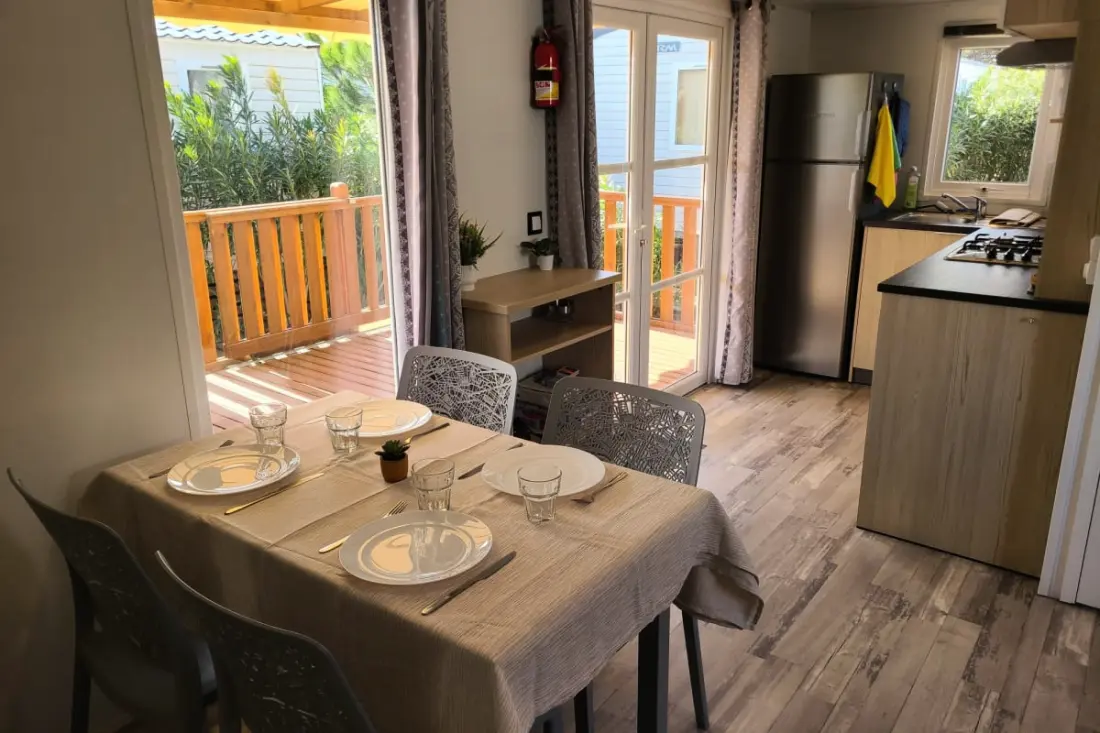 Résidence Camping Mar Estang - Mobil-home 2 Chambres 6 Pers