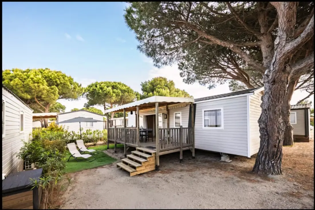 Résidence Camping Mar Estang - Mobil-home 3 Ch - 8 Personne