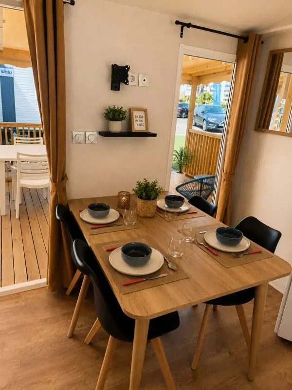 Résidence Camping Mar Estang - Mobil-home 3ch - 8p