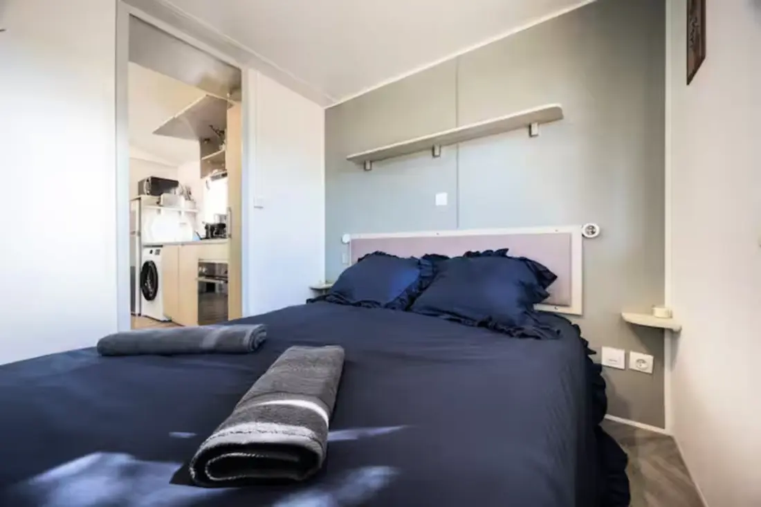 Résidence Camping Mar Estang - Mobil-home Climatisé 6/8 Pers à 2 Pas De La Plage