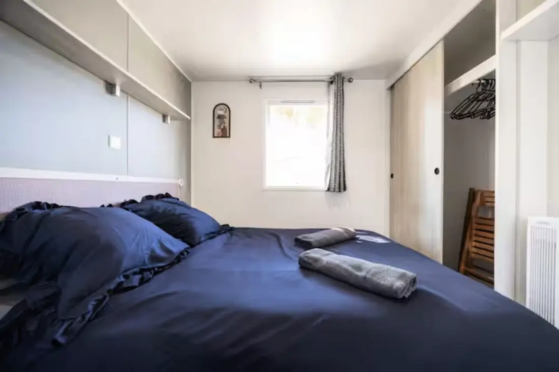 Résidence Camping Mar Estang - Mobil-home Climatisé 6/8 Pers à 2 Pas De La Plage