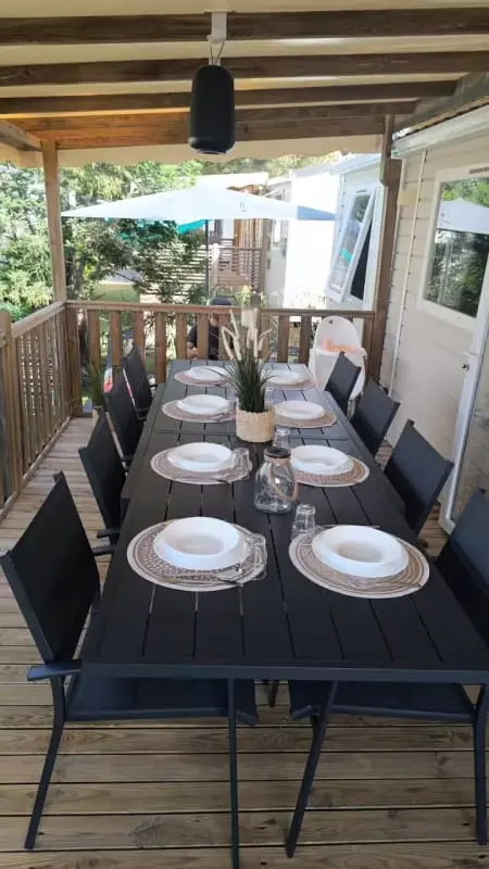 Résidence Camping Mar Estang - Mobil-home Climatisé 6/8 Pers à 2 Pas De La Plage