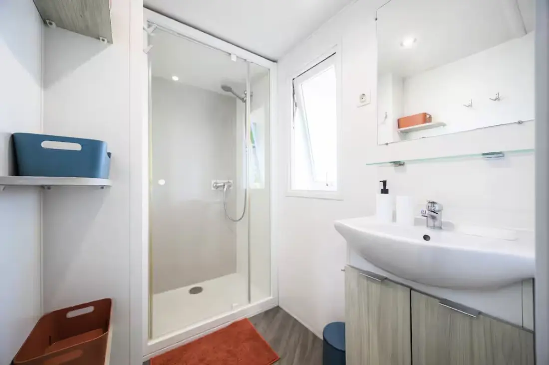 Résidence Camping Mar Estang - Mobil-home Climatisé 6/8 Pers à 2 Pas De La Plage