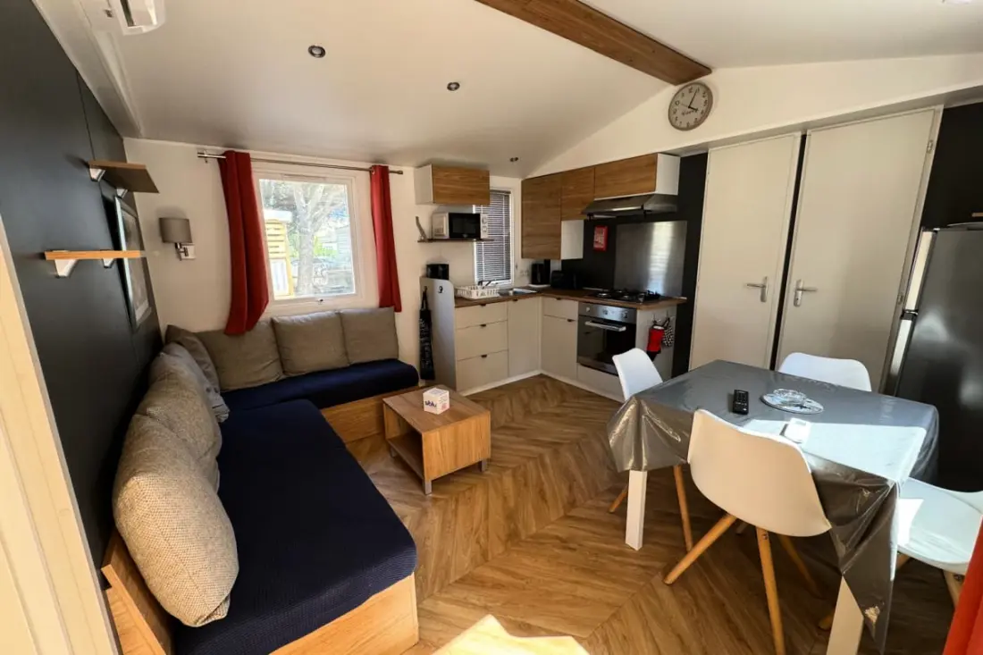 Résidence Camping Mar Estang - Mobil-home Spacieux De 2 Chambres 6 Personnes