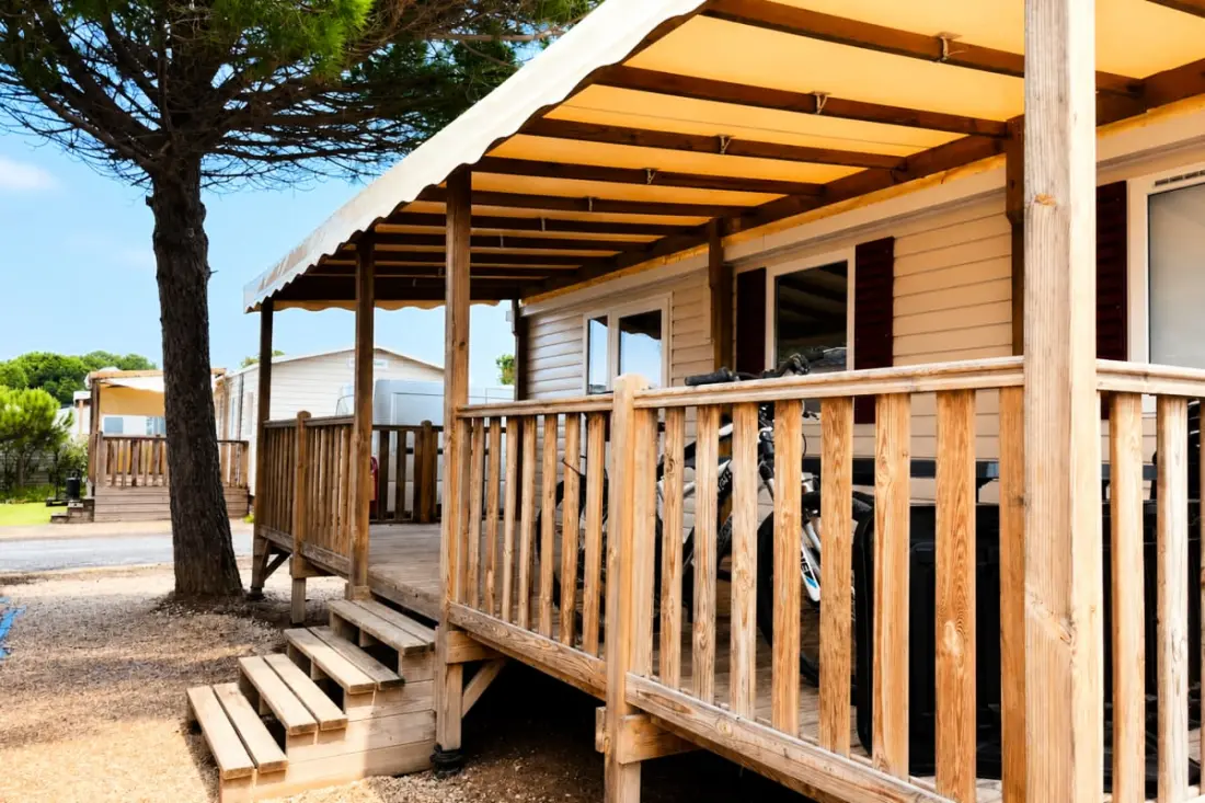 Résidence Camping Mar Estang - Mobil-home Spacieux De 2 Chambres 6 Personnes