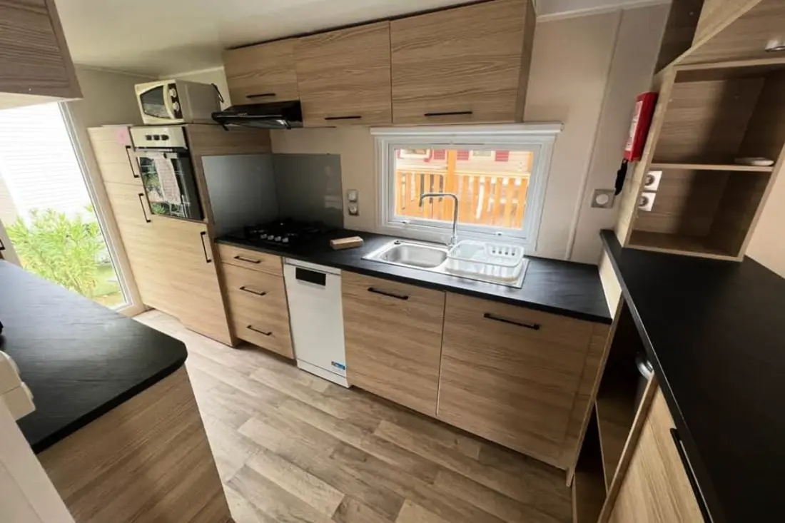 Résidence Camping Mar Estang - Mobilhome 2ch 6 Pers - Très Spacieux