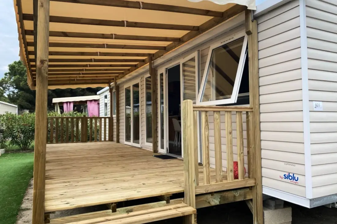 Résidence Camping Mar Estang - Mobilhome 3 Chambres 8 Pers