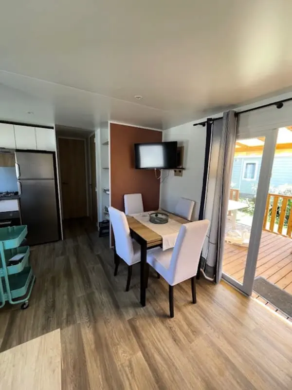 Résidence Mobilhome 3ch 8p - Camping Mar Estang