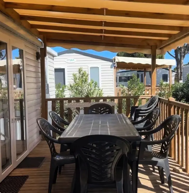 Résidence Camping Mar Estang - Mobilhome 3 Chambres à Canet En Roussillon